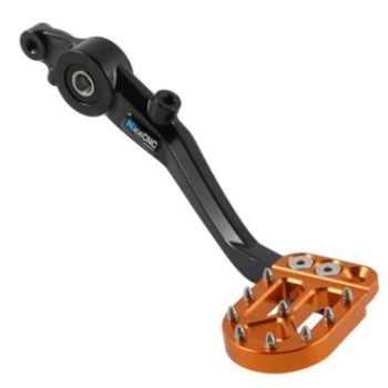 REAR BRAKE LEVER PEDAL BLACK ORANGE 2019-22 KTM 790 890 ADVENTURE R ALUMINIUM 63513050033C1