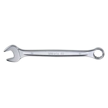 Combination Spanner Wrench Open Offset Ring Ends Chrome-Plated 24mm - Beta Tools 42 24