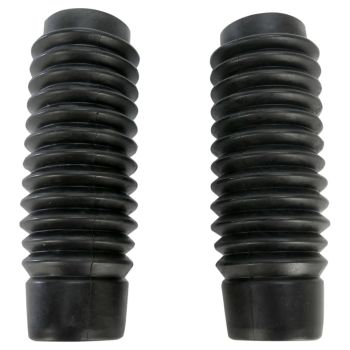 185mm FORK BOOT SET BLACK, 51611-300-000 HONDA CB 70-76, KS16-3013
