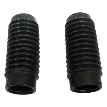 175mm FORK BOOT SET BLACK, 97-3635, TRUIMPH, BSA, KS16-3008