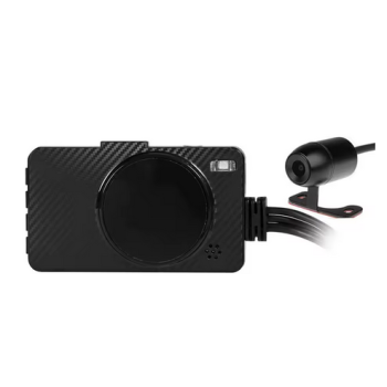 Motorcycle DVR Dashcam Front Rear View Dual Camera