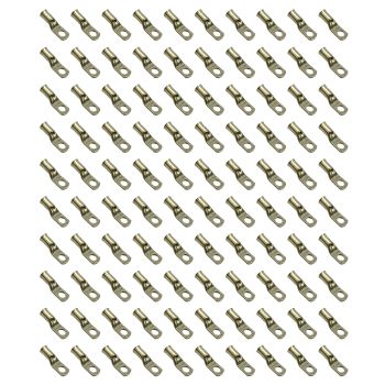 TRADE PACK 100 / 8mm RING TERMINAL COPPER 25mm2, TO SUIT CABLE OD 6.70mm