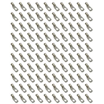 TRADE PACK 100 / 10mm RING TERMINAL COPPER 25mm2, TO SUIT CABLE OD 6.70mm