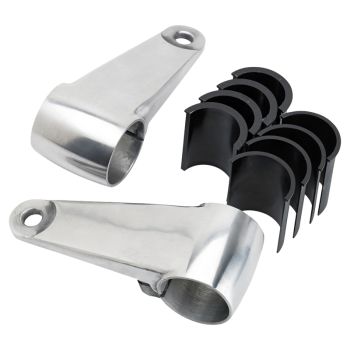 HEAVY DUTY LIGHT BRACKET POL, K&L 24-4020 Sold in pairs