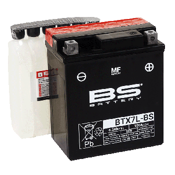 BATTERY YTX7L-BS 12V MA.FREE, BS Maintenance Free BTX7L-BS, 300620, BS-BTX7L-BS