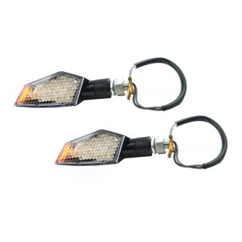 INDICATORS LED WHITE LENS PAIR 121408404