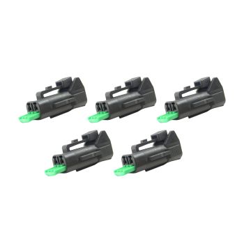 2 PIN MALE CONNECTOR FRM-105, PACK / 5