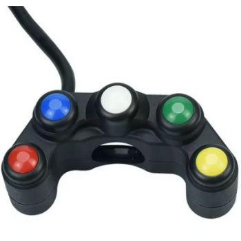 22mm 5 BUTTON UNIVERSAL HANDLEBAR SWITCH 