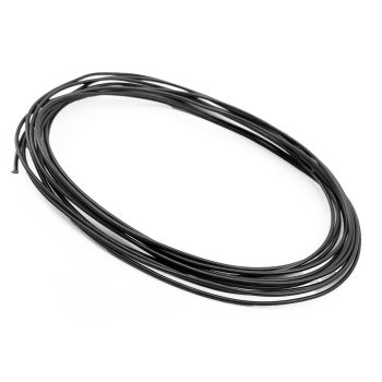 ELECTRICAL WIRE BLACK 4 METRE, 0.75mm sq / 14 Amp Capacity.