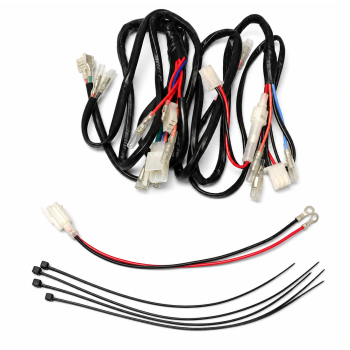 WIRING LOOM LIGHTS INDICATOR UNIVERSAL MOTORCYCLE ENDURO MOT ROAD USE