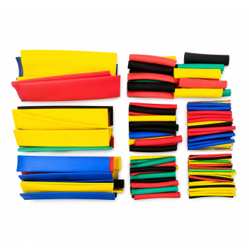 HEAT SHRINK TUBE KIT 530PC WIRE CABLE INSULATED POLYOLEFIN