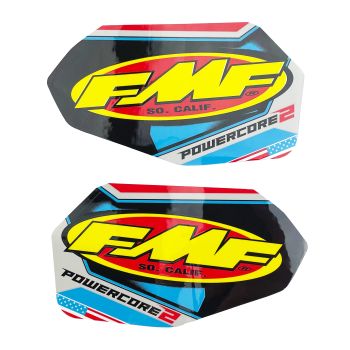 Powercore 2 Exhaust Silencer Decal - FMF 014844