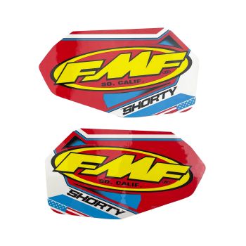 Shorty Exhaust Silencer Vinyl Decal - FMF 014845
