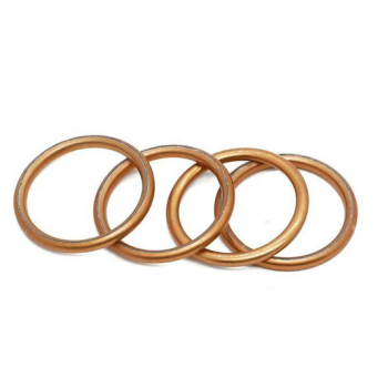 4PCS EXHAUST GASKET COPPER 37X45X4 18291-MM5-860 18291-254-000