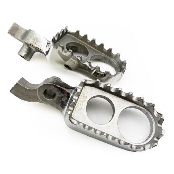 FOOT PEGS STAINLESS STEEL CR, HONDA CR125/250 2000-2001, 60-208.DR
