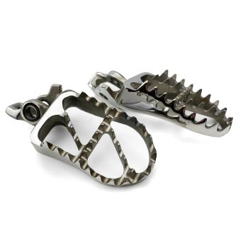 FOOT PEGS STAINLESS STEEL CRF, HONDA CR 02-07, CRF 02-16