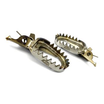 FOOT PEGS TITANIUM KX/KXF,  FIR