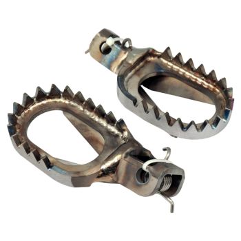 FOOT PEGS TITANIUM KTM HUSQVARNA GASGAS 50 65 24-25