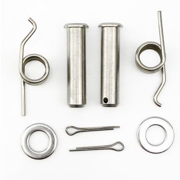 FOOT PEG SPRINGS & PINS YAM SUZ, FIR BRAND ASFP-11