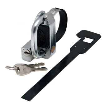 CHROME UNIVERSAL HELMET LOCK MOTION PRO