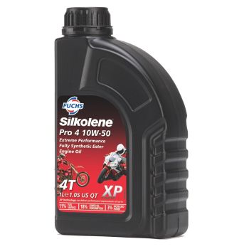 1LT PRO-4 XP 10/50wt SILKOLENE, SILKOLENE 602709752, 602011589, BOX = 10