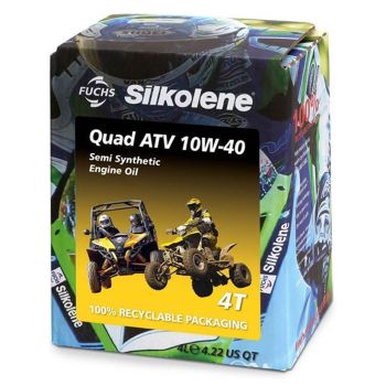 4LT QUAD ATV 10/40wt SILKOLENE, 602200280
