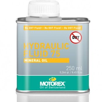250ml HYDRAULIC FLUID 75 MOTOREX, Hydraulic Fluid, BOX = 12
