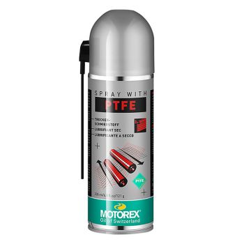 200ML PTFE SPRAY DRY LUBRICANT (+265 °C), MOTOREX 7300486, BOX = 12