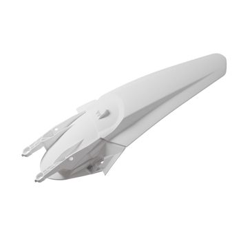 ENDURO REAR FENDER TRIUMPH TF 250-E / TF 450-E 2025-2026, R-TECH R-PPTRIBN0026 WHITE