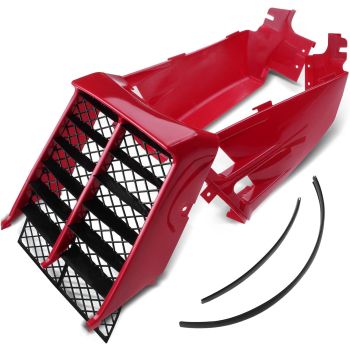 TANK SIDE COVERS & RADIATOR SHROUDS RED KIT YAMAHA BANSHEE YFZ350 1987-2006 2GU-2171L-00-00