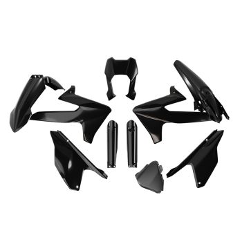 BLACK PLASTIC KIT TRIUMPH TF 250-E/450-E, R-TECH R-KITTRI-NR0-026