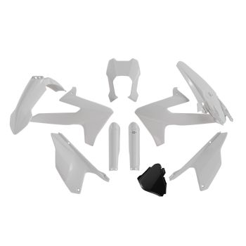 WHITE PLASTIC KIT TRIUMPH TF 250-E/450-E, R-TECH R-KITTRI-BN0-026