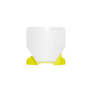 FRONT NUMBER PLATE HUSQVARNA TC 85 2025 R-TECH WHITE YELLOW R-TBHSQBNGQ885