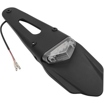 FENDER ADD ON LED LIGHT CLEAR WITH NUMBER PLATE HOLDER MX-04224-1