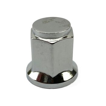 LUG NUT M12x1.25 FLAT CHROME, LUG9