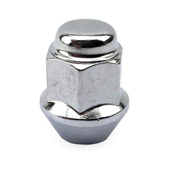 LUG NUT 7/16" BEVELED CHROME, LUG10 CUB CADET