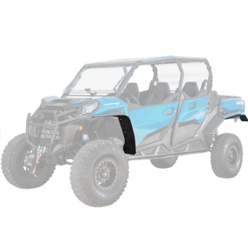 CANAM COMMANDER LOW PROFILE WHEEL ARCH FENDER FLARES MUD GUARDS, SUPER ATV FF-CA-COM