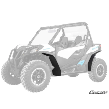 CANAM MAVERICK TRAIL LOW PROFILE WHEEL ARCH FENDER FLARES MUD GUARDS, SUPER ATV FF-CA-T
