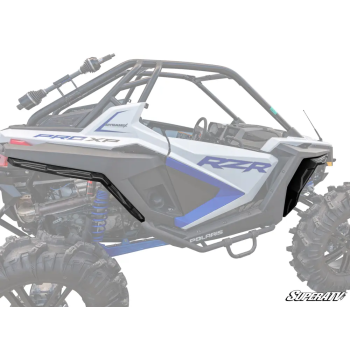 POLARIS PRO XP TURBO R HD WHEEL ARCH FENDER FLARES MUD GUARDS, SUPER ATV FF-P-PROXP