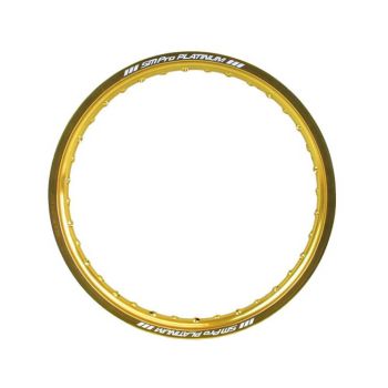 RIM 215-18 32H GOLD SM PRO, GLOSS PLATINUM ALLOY RIM, RP84.02.32
