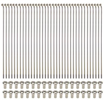 SPOKE SET 19" STAINLESS STEEL, PSYCHIC MX-06038 65320-28C10