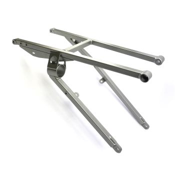 SUBFRAME REAR KAWASAKI KX500, 1989>2004 STEEL SUB FRAME SILVER, 32160-1807 32160-1170 32160-1031