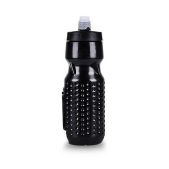 Magnetic Cycling Water Bottle Holder Cage 710ml - Black - Fidlock Style Connection