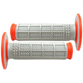RENTHAL GRIP DUAL TAPER ORANGE, Renthal G164 22/25mm