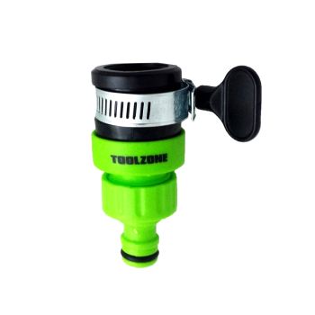 TAP CONNECTOR HOSE CLAMP TYPE PUSH FIT - TOOLZONE KDPGD153