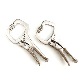 LOCKING C CLAMP SET MINI 2 PIECE 4" - TOOLZONE KDPWH041