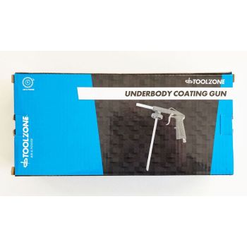 AIR BODY UNDERCOATING GUN CANISTER CAP THREAD m42 TUBE LENGTH 250mm AIR INLET 1/4" bsp - TOOLZONE KDPAT083
