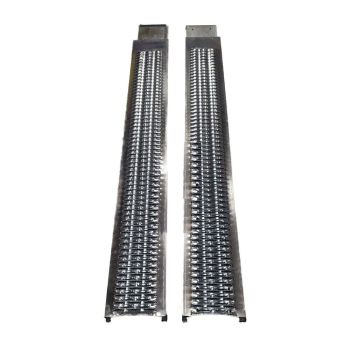 STEEL RAMPS 72" x 9" 450kg CAPACITY GALVANISED - TOOLZONE KDPAU082