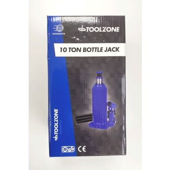 BOTTLE JACK 10 TON min height 230mm max height 460mm - TOOLZONE KDPAU150