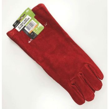 SUEDE GAUNTLETS LINED 14" LENGTH PACK OF 12 - TOOLZONE KDPGL011